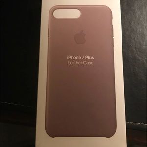 iPhone 7 Plus leather case